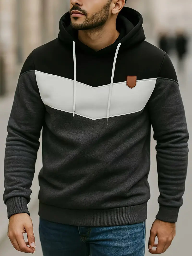 Sporty Corduroy Hoodie