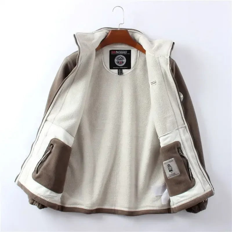 Warm Corduroy Fleece Jacket