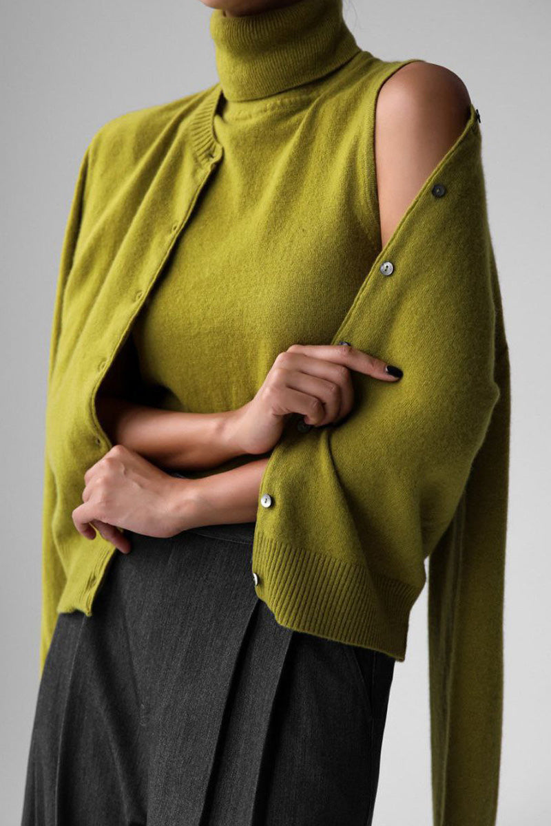 Effortless Vest-Knit Cardigan