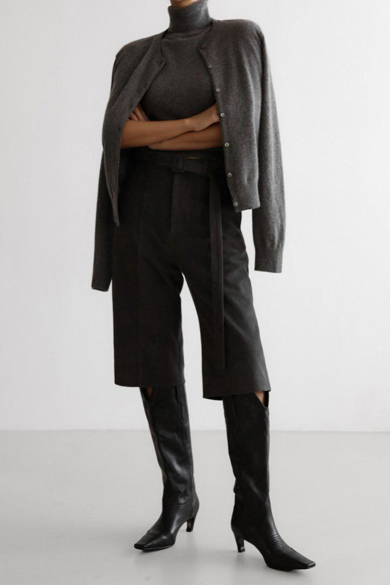 Effortless Vest-Knit Cardigan