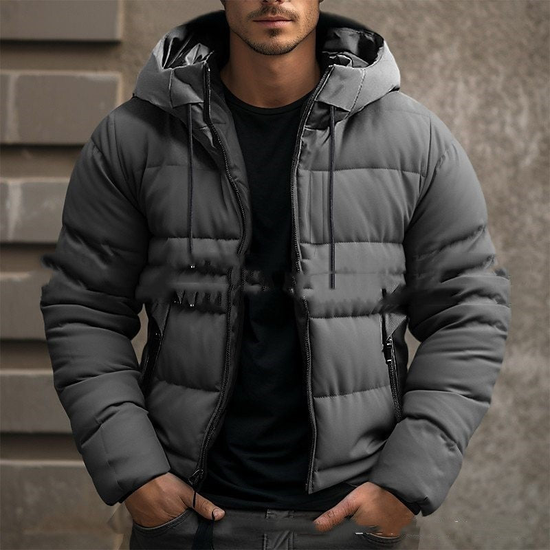 Corduroy Jacket with Hood