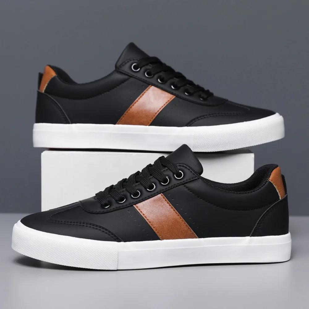 Suede Sneakers with Rubber Sole