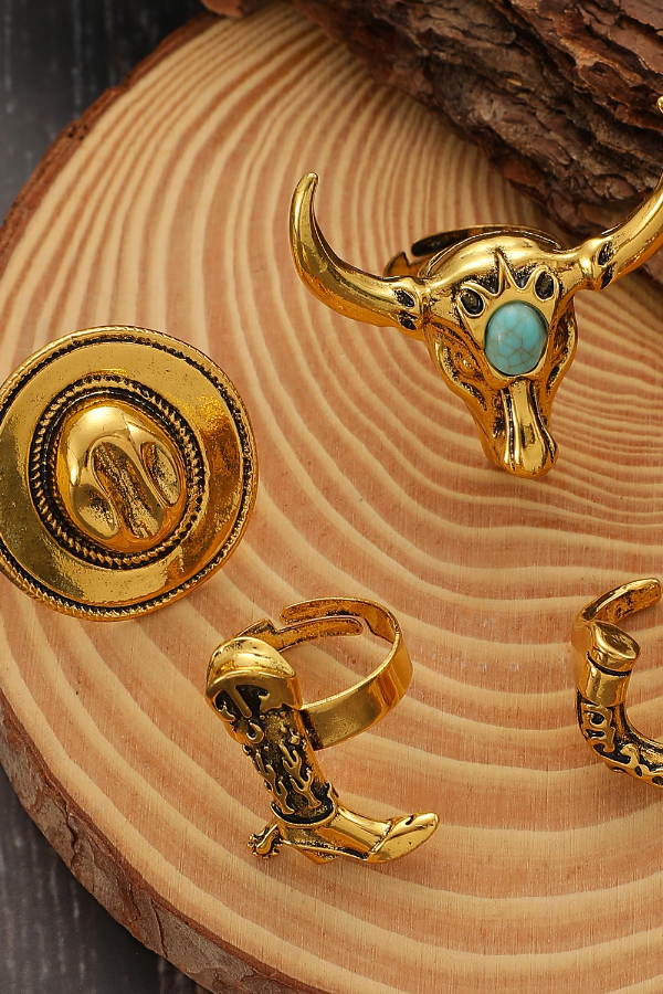 Statement Women's Western Combination Ring