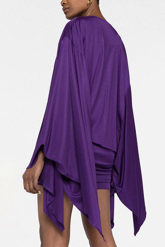Glamorous Clean-Lined Refinement Mini-Length Dress