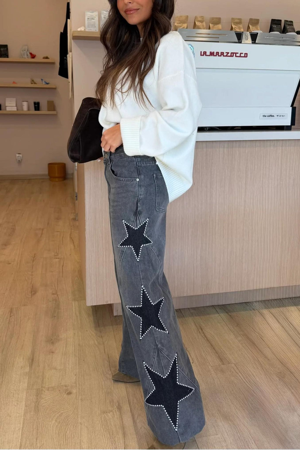 Relaxed Star Straight Jeans