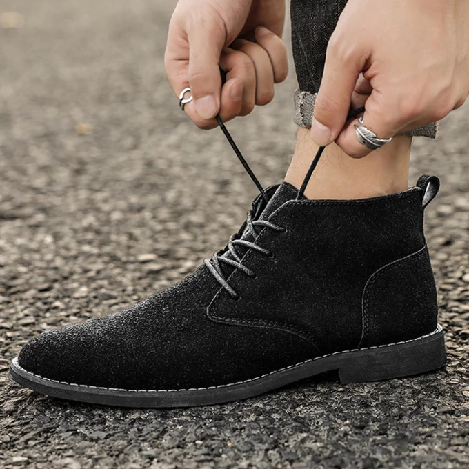 Suede Chukka Boots with All-Day Comfort