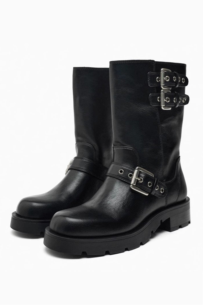 Western Retro Ankle Boots