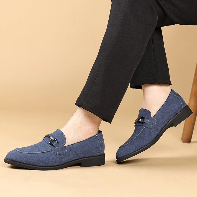 Refined Suede Loafers