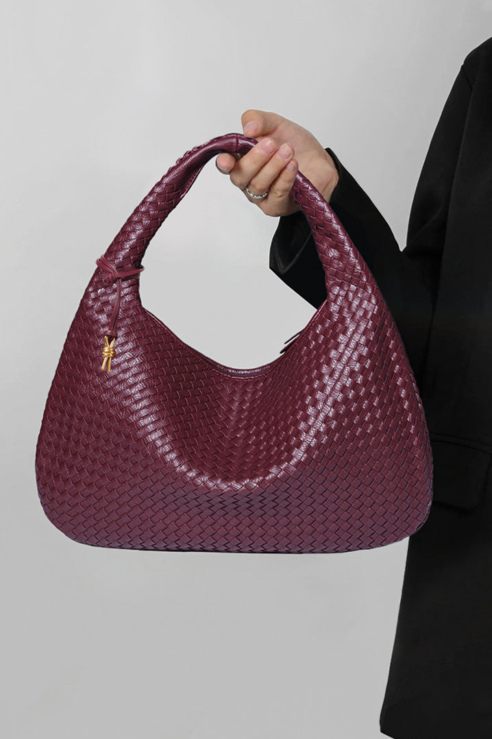 Modern Retro Crescent Bag