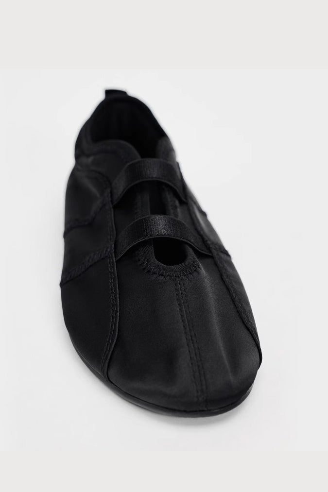 Modern Satin Ballet Flats