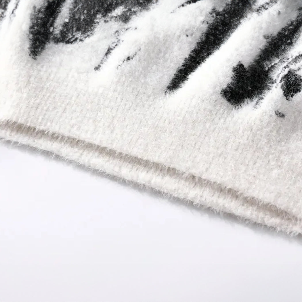 Knit Sweater with Relaxed Fit
