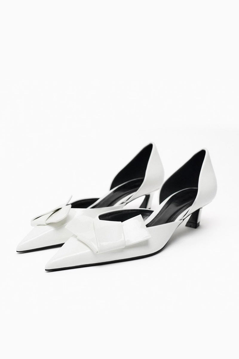 Modern Bright Color Pointed Toe High Heels