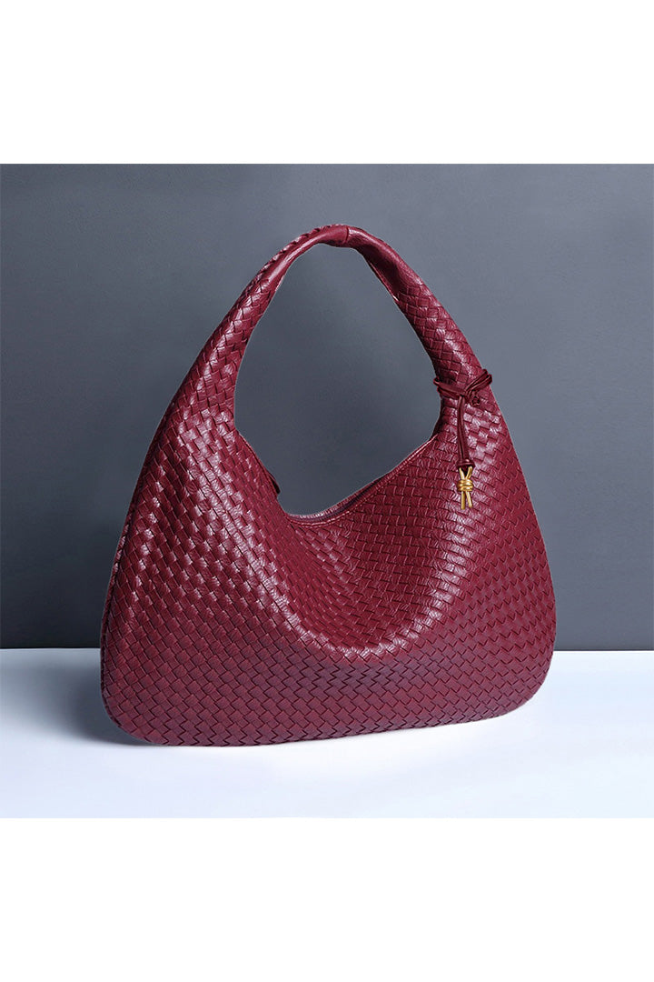 Modern Retro Crescent Bag
