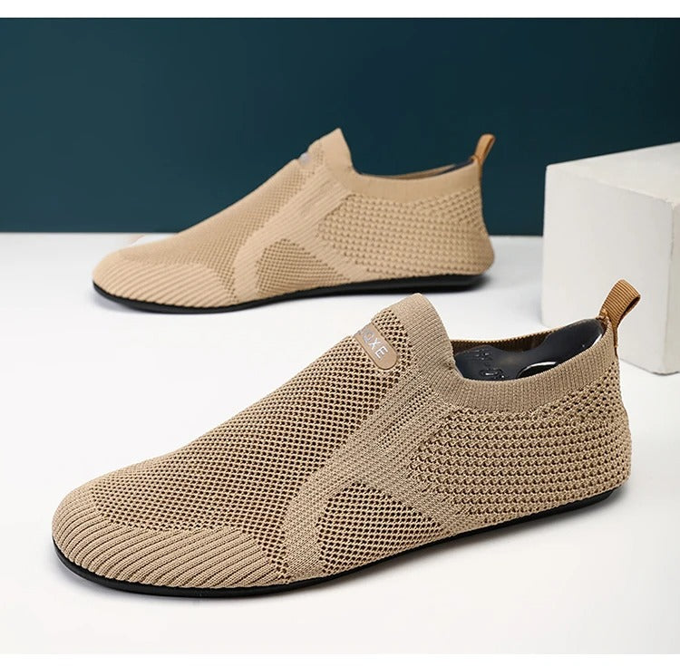 Mesh Knit Slides with Breathable Upper