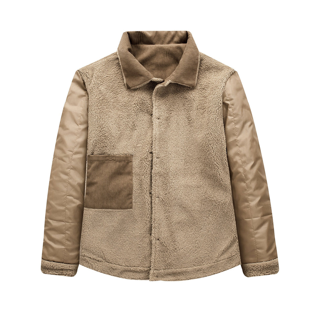 Wool Blend Jacket with Lined