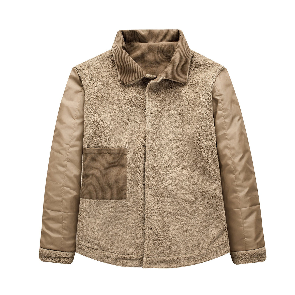 Wool Blend Jacket with Lined