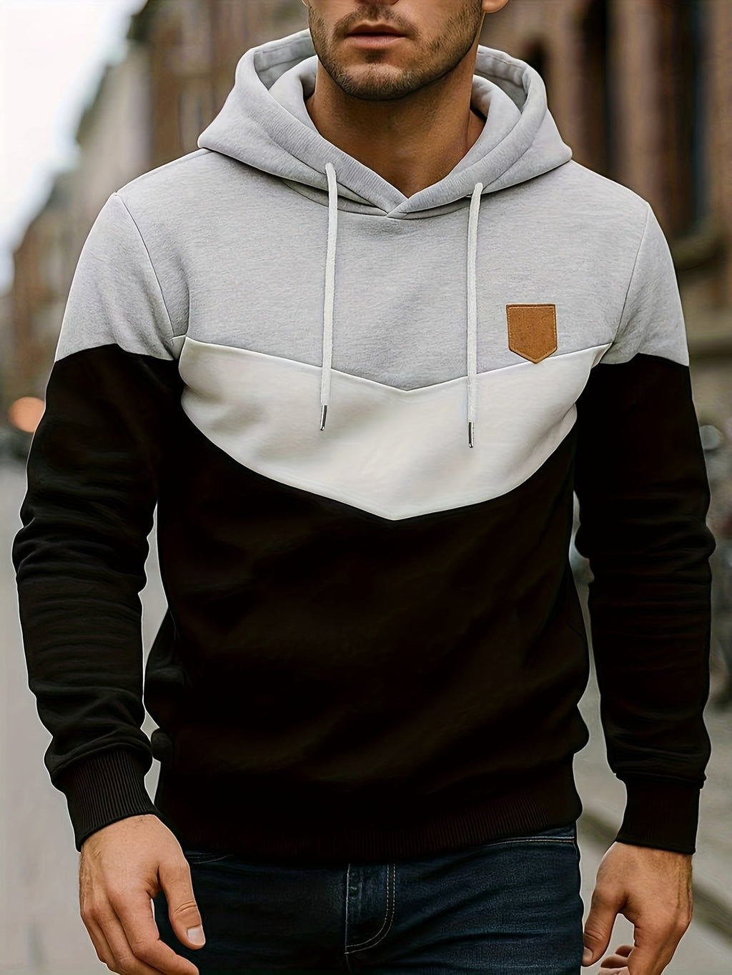 Sporty Corduroy Hoodie