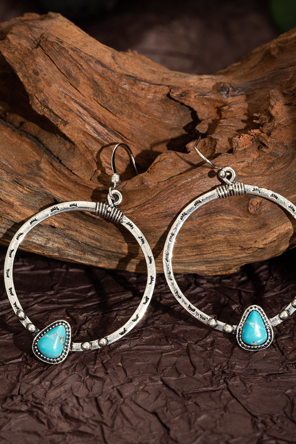 Women's Boho Turquoise Earrings