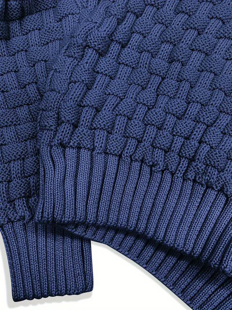 Warm Denim Sweater