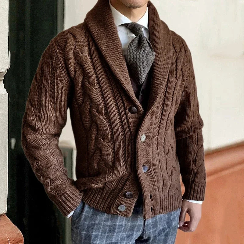 Breathable Knit Cardigan for Cold Weather