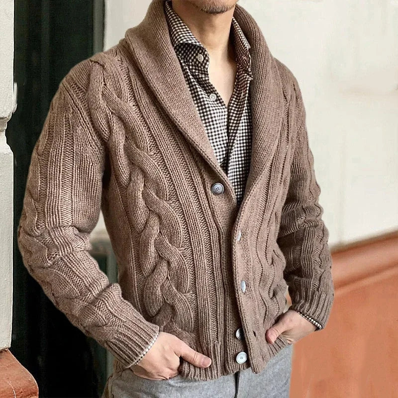 Breathable Knit Cardigan for Cold Weather