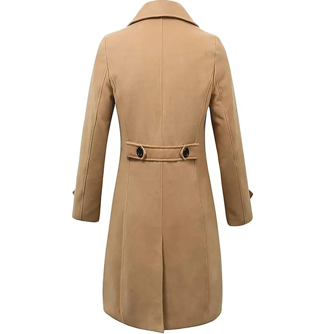 Warm Denim Trench Coat