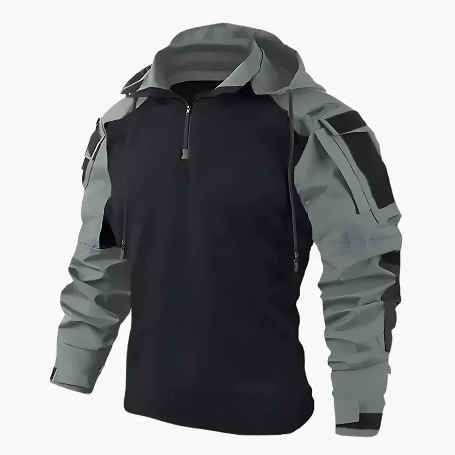 Water-Resistant Wool Blend Jacket