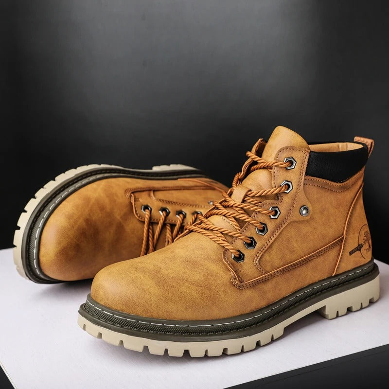 Boots with Padded Collar