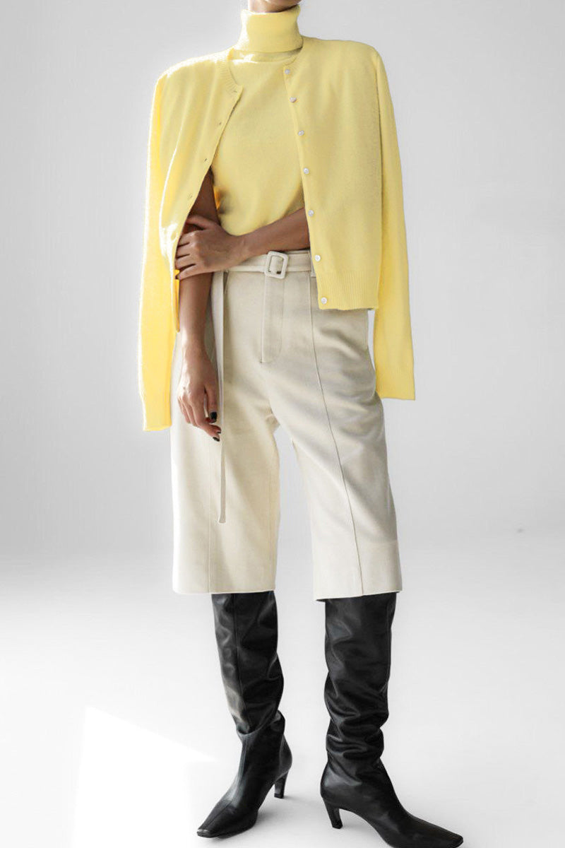Effortless Vest-Knit Cardigan