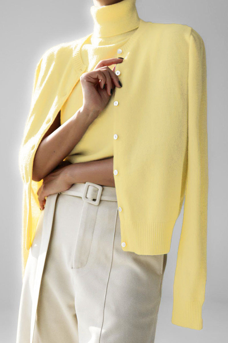 Effortless Vest-Knit Cardigan