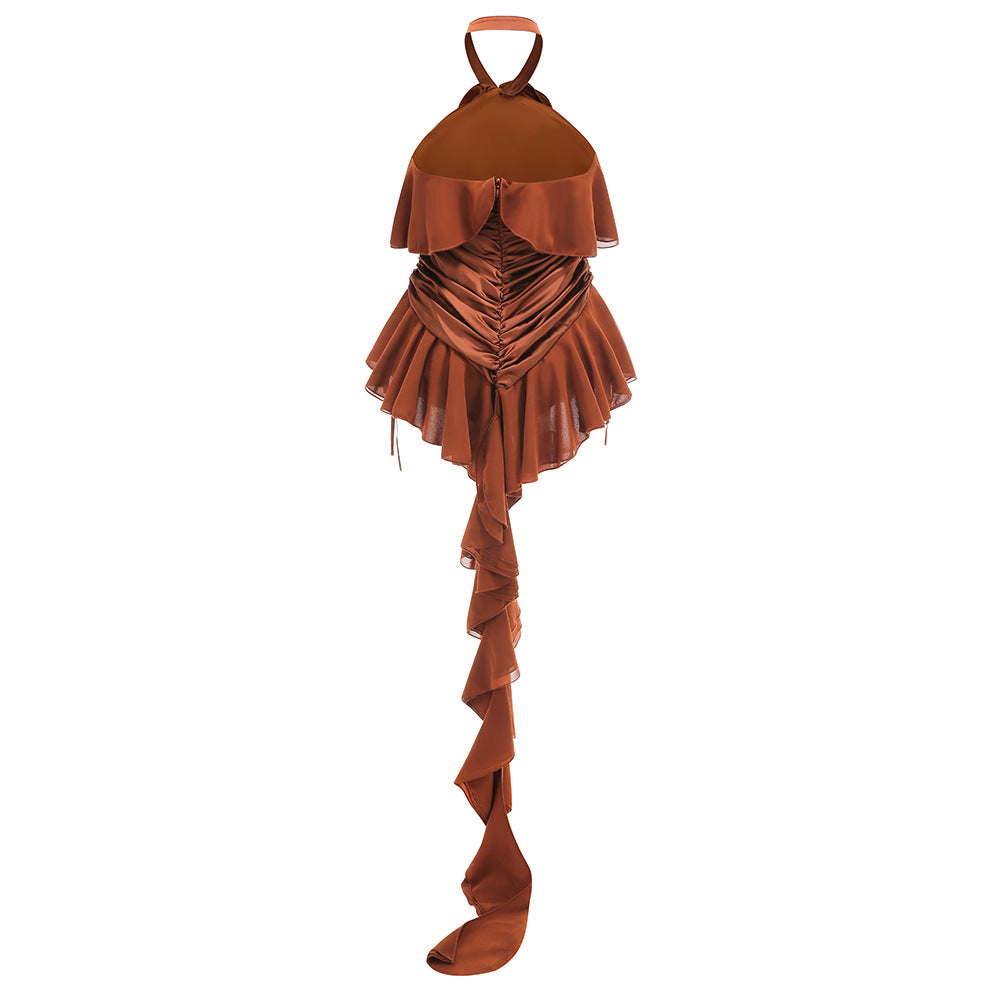Rose Whisper Thai Stylish Mini-Length Dress