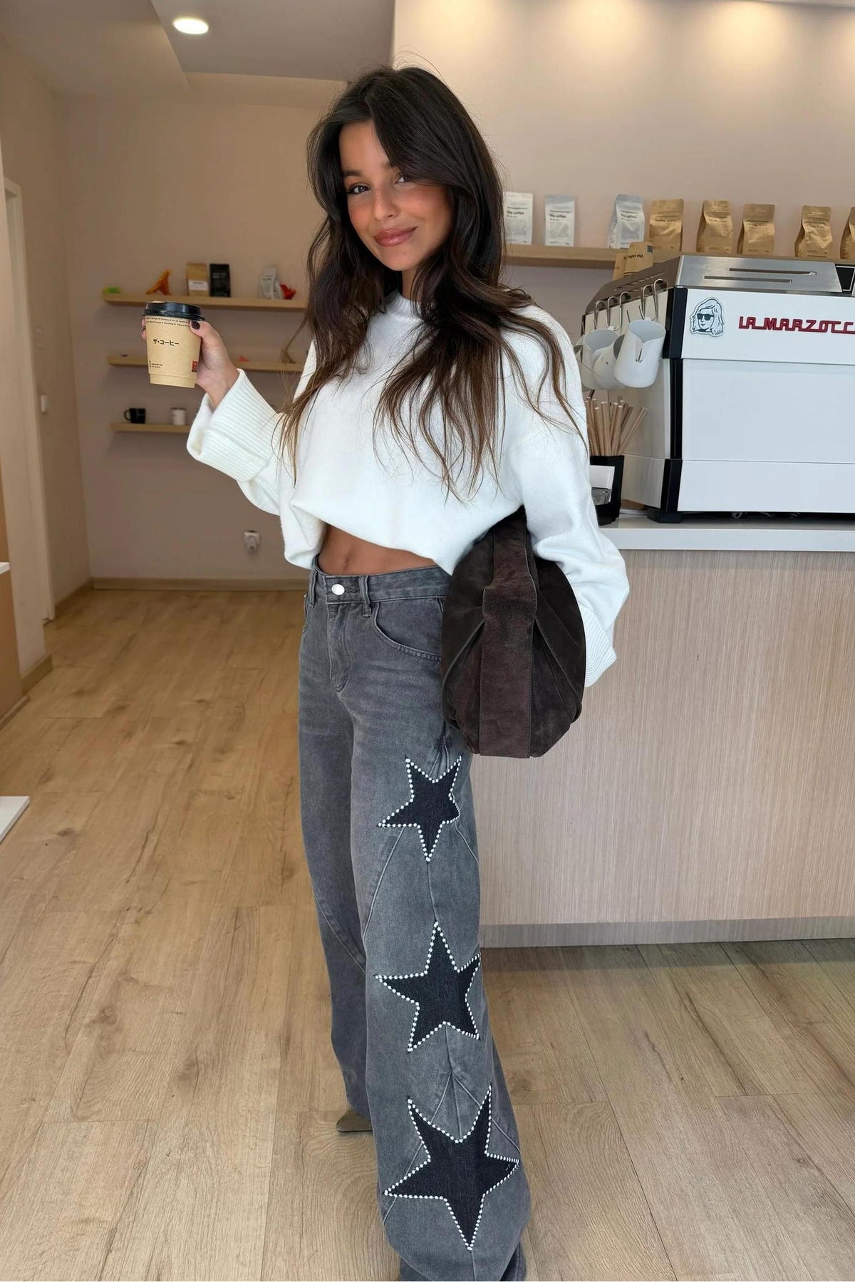 Relaxed Star Straight Jeans