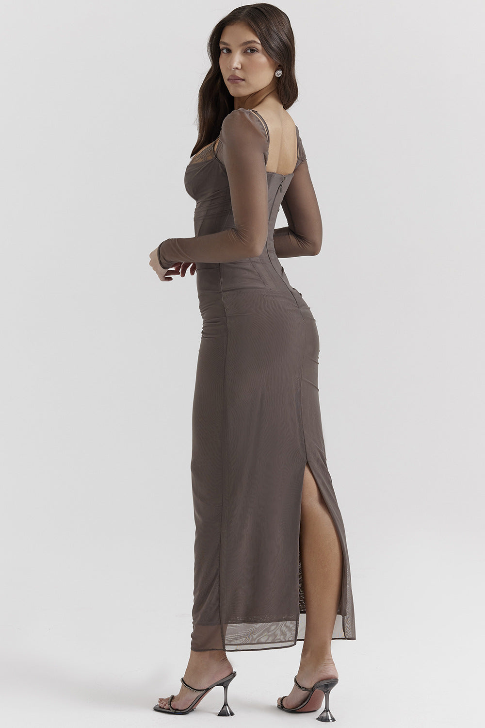 Curved Beauty Midi-Length Dress
