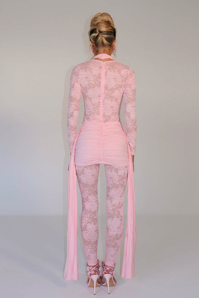 Modern Silken Whispers Jumpsuit