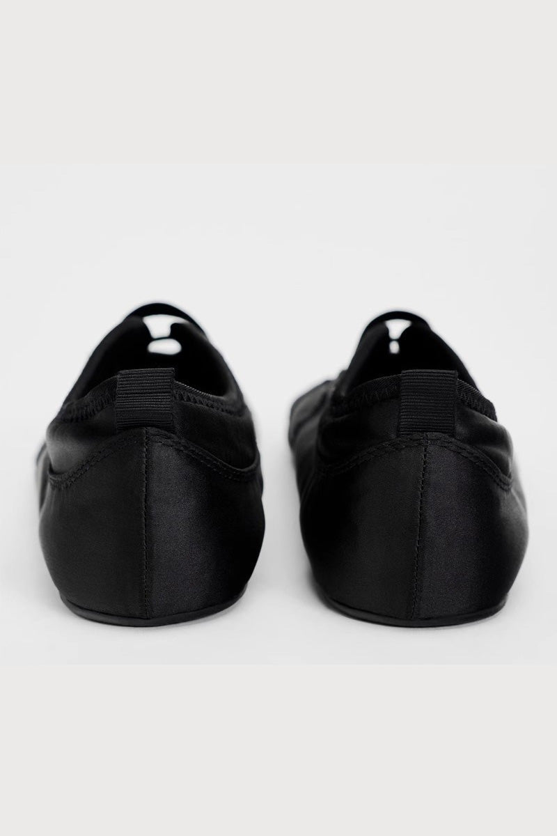 Modern Satin Ballet Flats