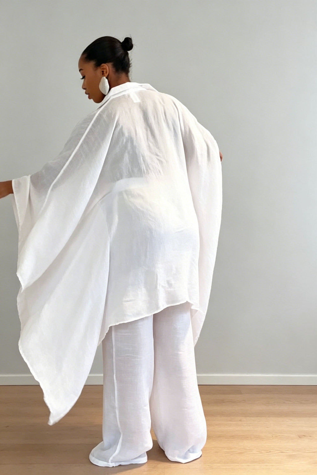 Oversized Tunic & Trousers Set