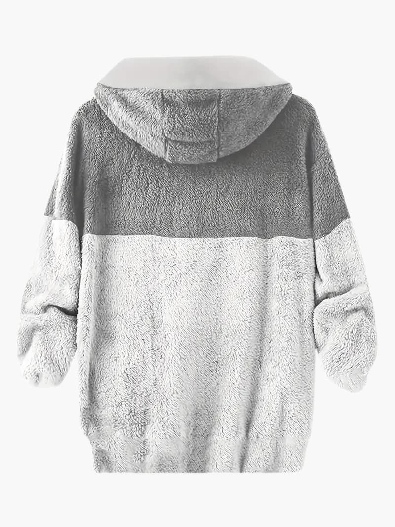 Fleece Hoodie with Fleece-Lined