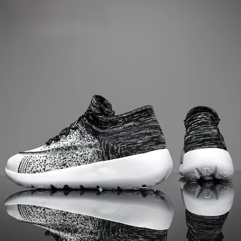 Knit Sneakers with Breathable Upper