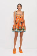 Adjustable Strap Midi-Length Dress