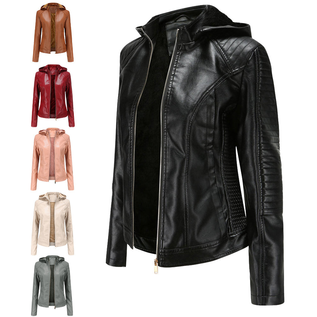 Stylish Leather Jacket with a Timeless Design