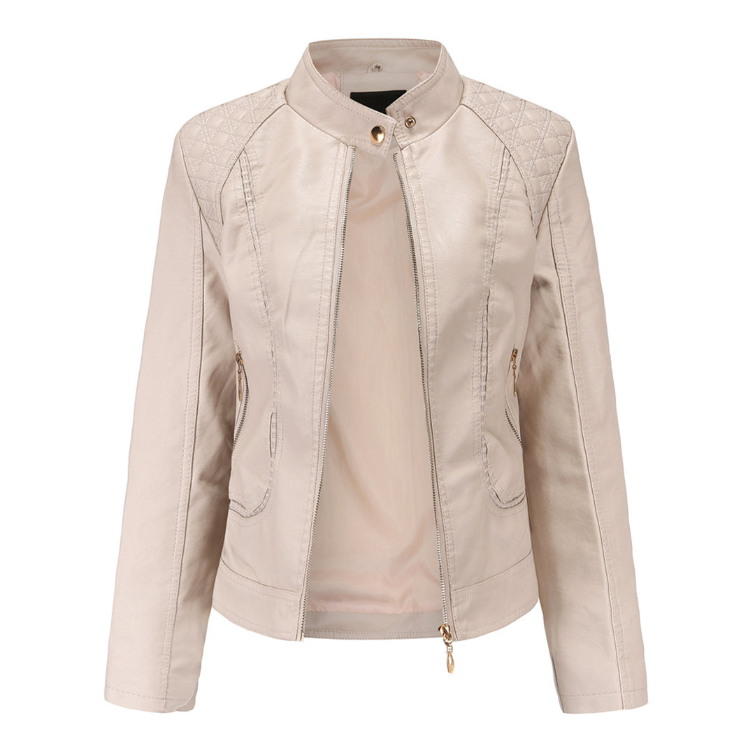 Stylish Leather Jacket with a Timeless Design