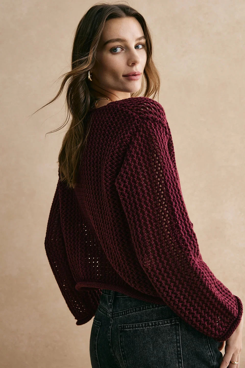 Modern Chunky Knit Cardigan Jacket