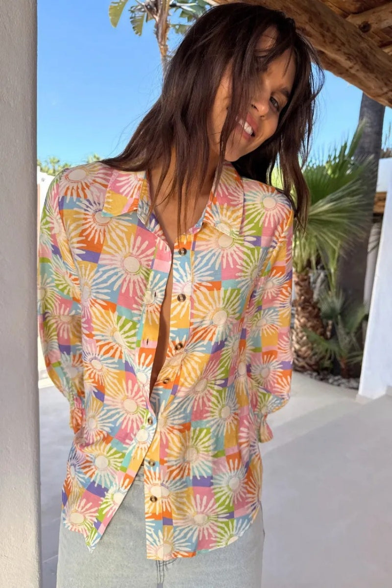 Coordinated CasualShorts Two-Piece Set