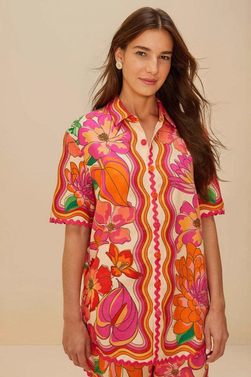 Flower Shorts & Top Set