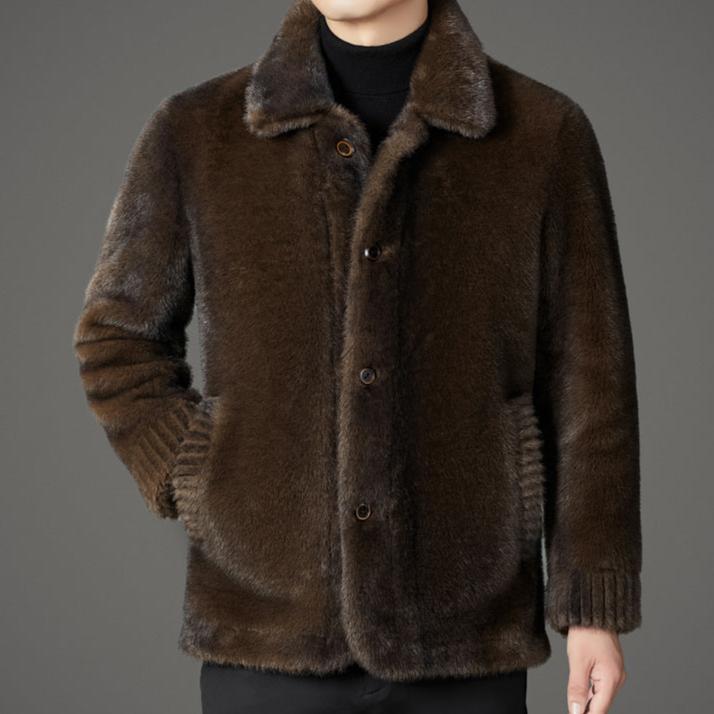 Coat with Button Front