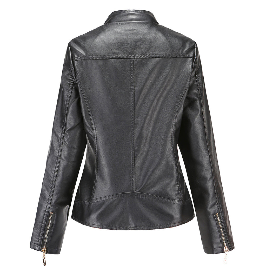 Stylish Leather Jacket with a Timeless Design