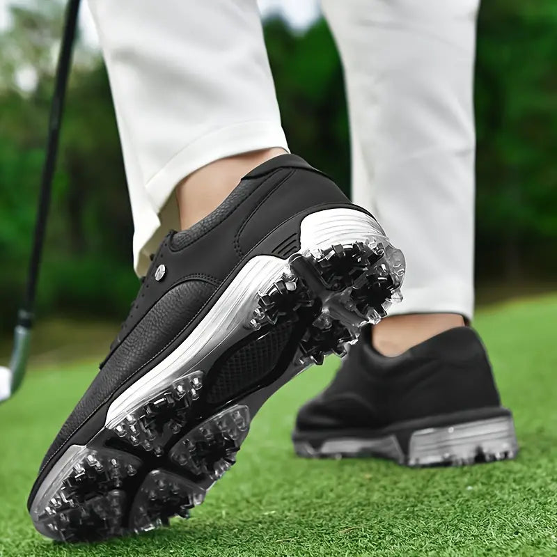 Full-Grain Leather Shoes with Waterproof Build