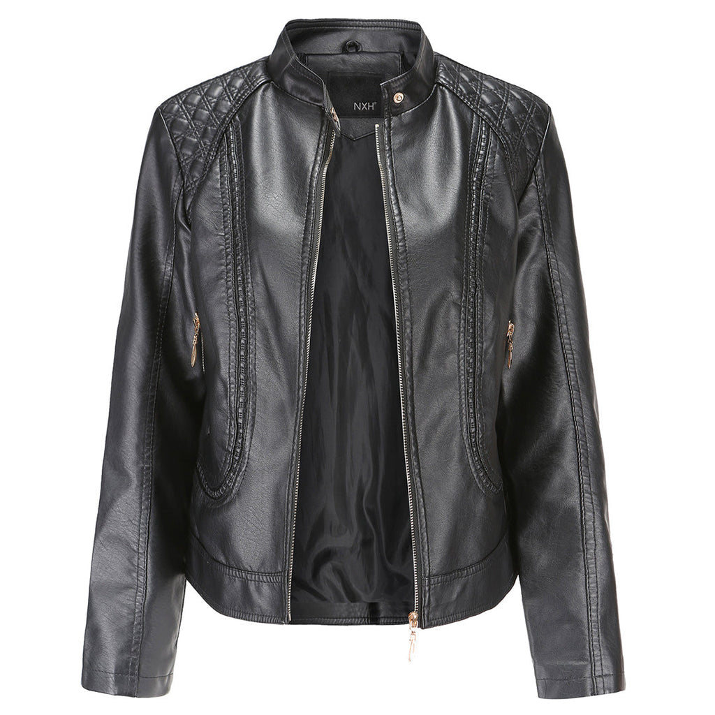 Stylish Leather Jacket with a Timeless Design