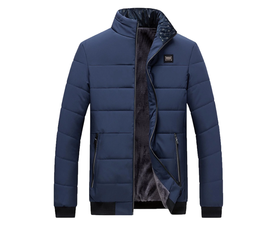 Water-Resistant Polyester Quilted Jacket