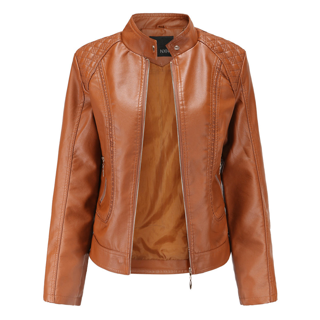 Stylish Leather Jacket with a Timeless Design
